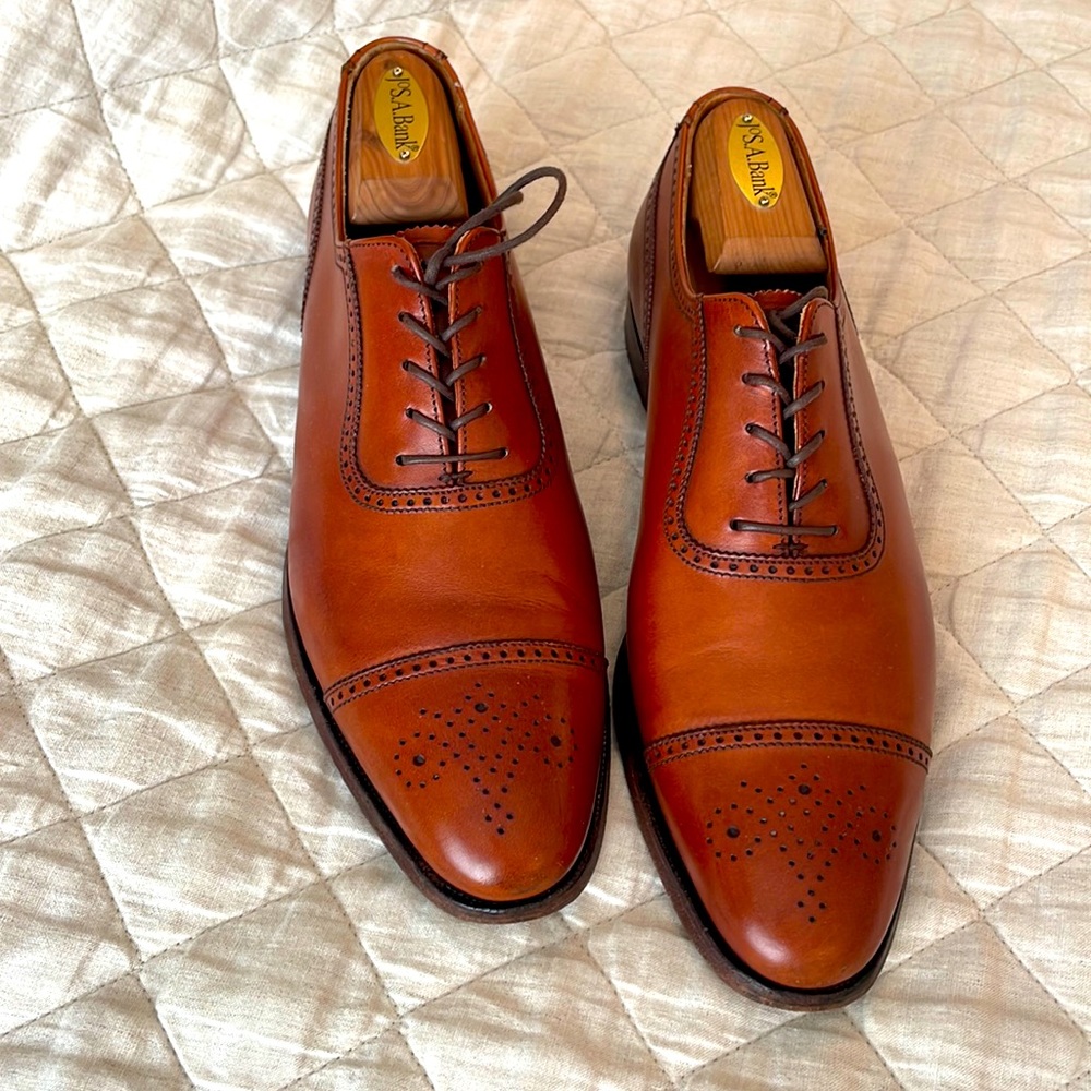 Brooks Brothers/Peal & Co Crockett Jones Semi Brogue 8.5 D